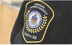 Quebec Correctional Services Badge (December 12, 2024) Photo: Correctionnellement Facebook Page