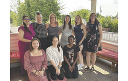 The march La rue, la nuit, les femmes sans peur will returned to Gatineau last month, with Espoir Rosalie’s team: Wafa Bouslih, Isabelle Chandru, Geneviève Bériault, Maryka Masson, Daphney Courville, Émilie Charrette, Kiesha Laguerre, Jessyka Gagnon and Furuha Byamungu—joining the call to break the silence around sexual violence and affirming that safety and dignity are rights for all women. Photo: Courtesy