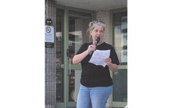 Kim Lafleur-Lauriault, President of the Outaouais School Support Union (September 7, 2025) Photo: Courtesy of the Outaouais School Support Union