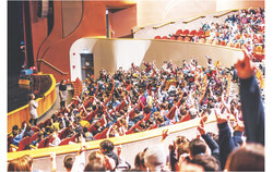 The Carrefour culturel Estacade, which brings live shows to more than 30,000 young people a year from its Buckingham base, says it must raise $200,000 by October 16 to avoid closing after the Conseil des arts et des lettres du Québec announced funding of $78,750, well short of the $278,750 it needs to break even. Photo: Courtesy of Carrefour culturel Estacade