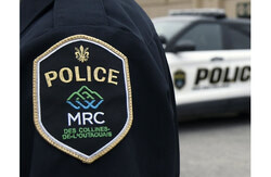 A 30-year-old unlicensed motorcyclist from Gatineau died in a crash near Meech Lake, with the MRC des Collines-de-l'Outaouais police suspecting speed as a contributing factor and conducting an investigation, including a mechanical inspection of the borrowed motorcycle. Photo: Courtesy of the MRC des Collines-de-l'Outaouais police